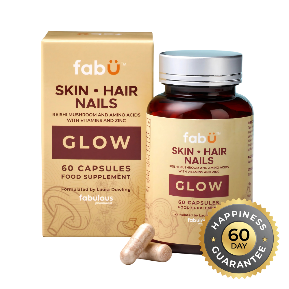 fabÜ, Skin Hair Nails Glow 60 Capsules