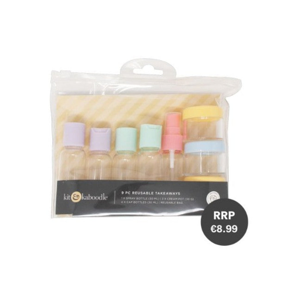Kit and Kaboodle, 8Pc Travel Bottle Set