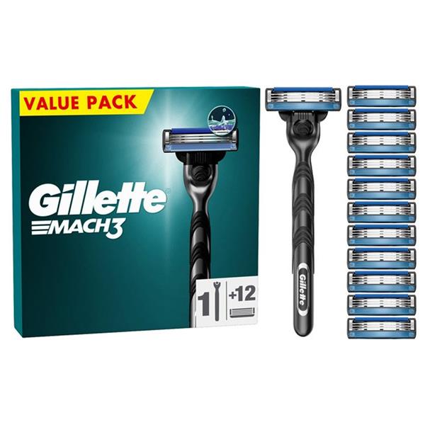 Gillette, Mach 3 Big Blade 12 Pack