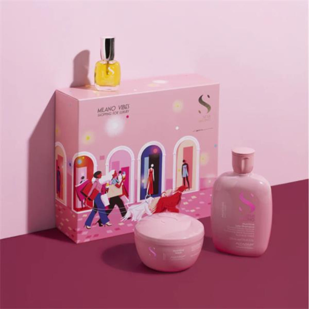 Alfaparf, Semi Di Lino Moisture Trio Giftset