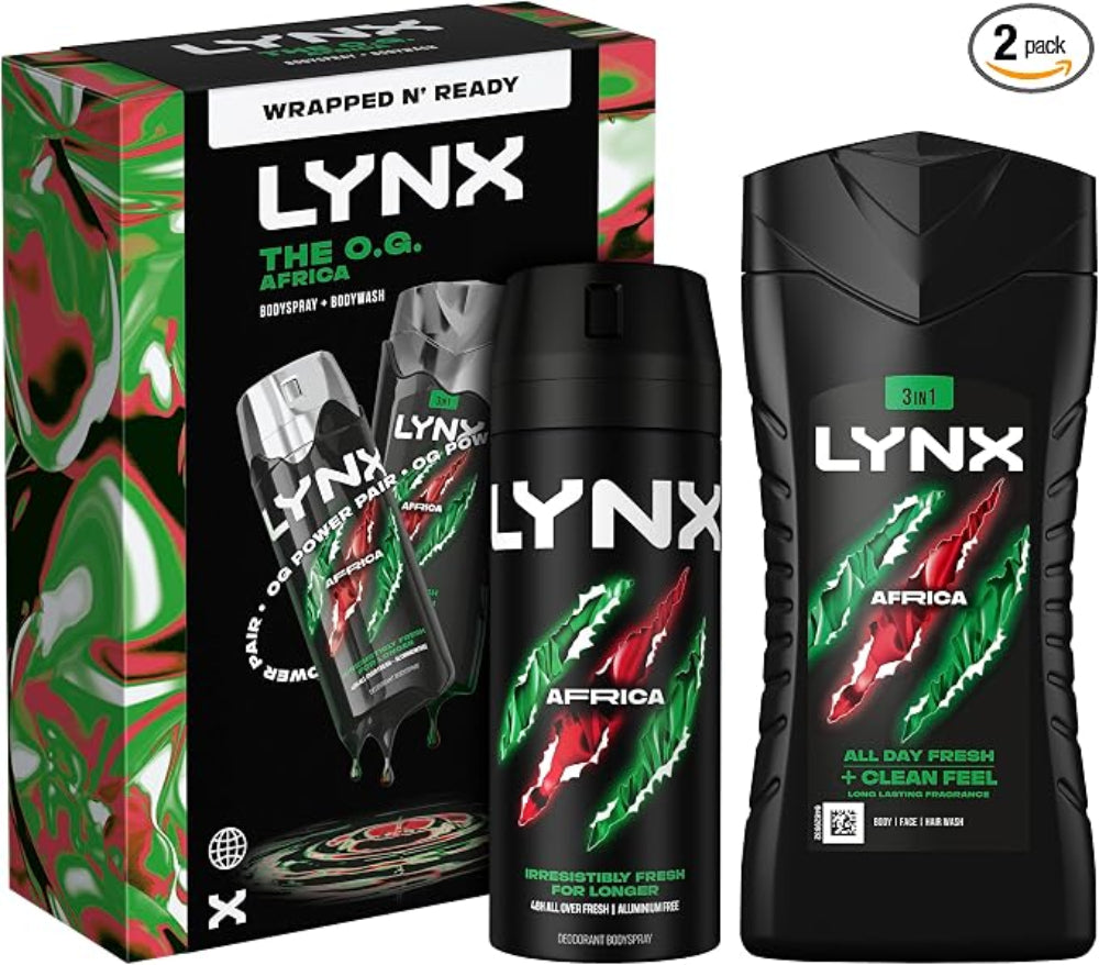 Lynx Africa Duo Gift Set