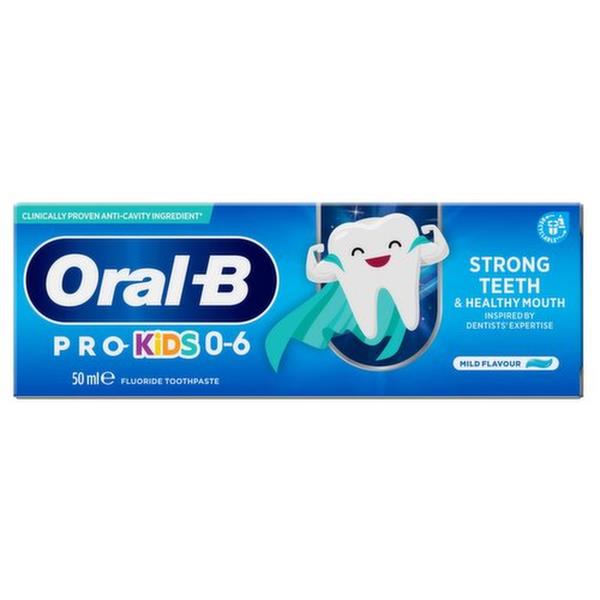 Oral B, Toothpaste Pro Kids 6 months to 6 years 50ml