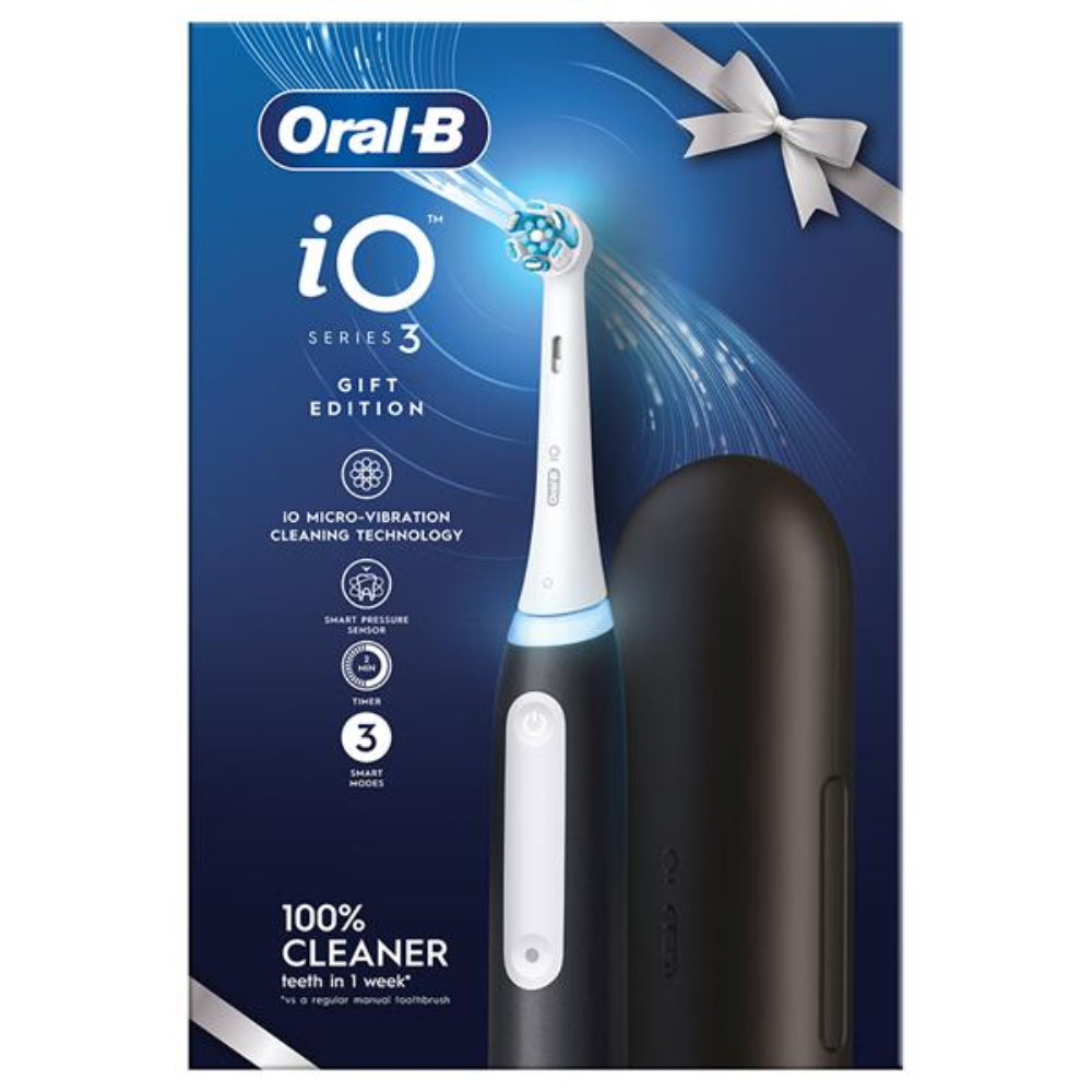 Oral-B Io Series 3 Electric Toothbrush - Black Gift Edition