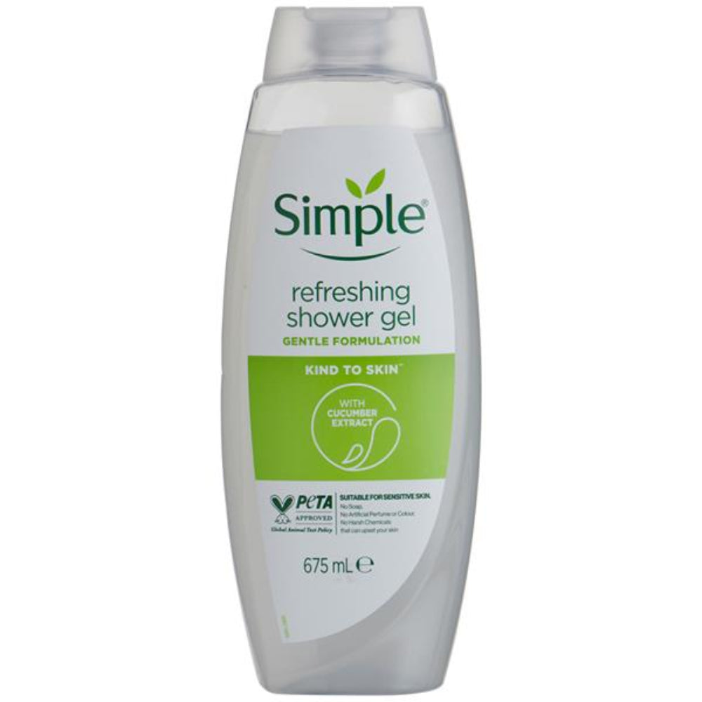 Simple, Refreshing Shower Gel 675ml