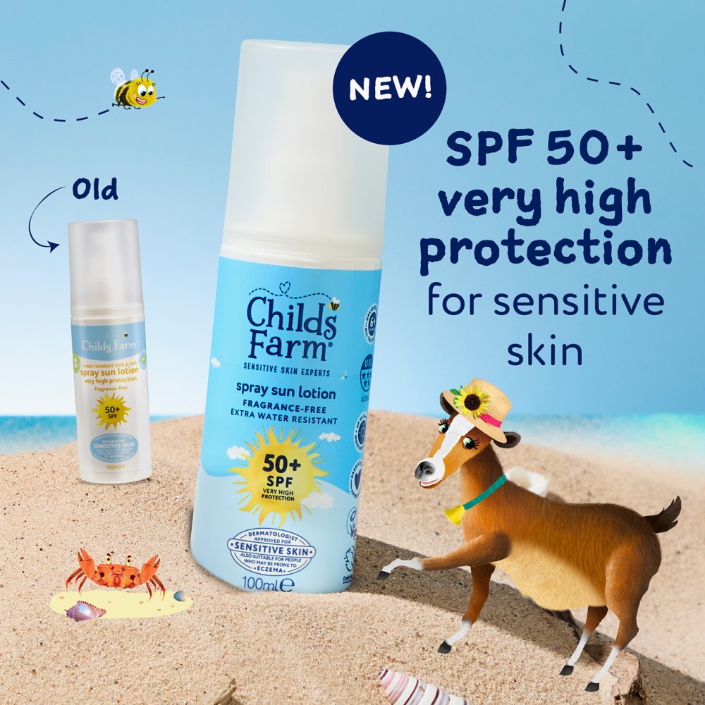 Childs Farm, Spray Sun Lotion SPF50 100ml