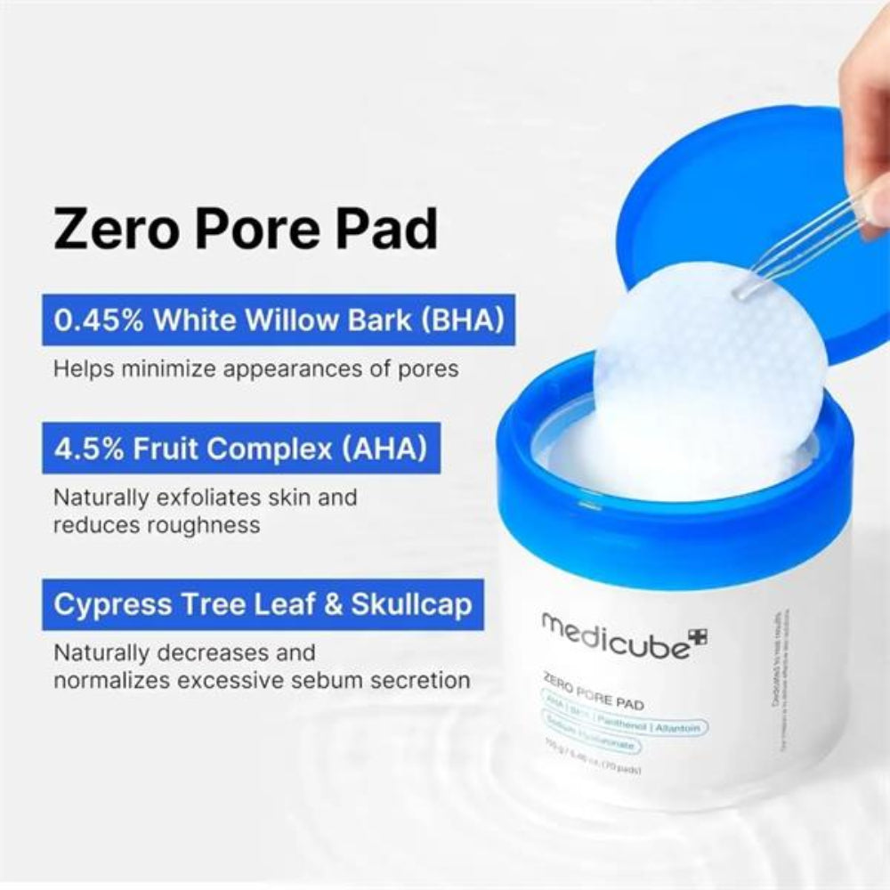 Medicube, Zero Pore Pad 70 Pads