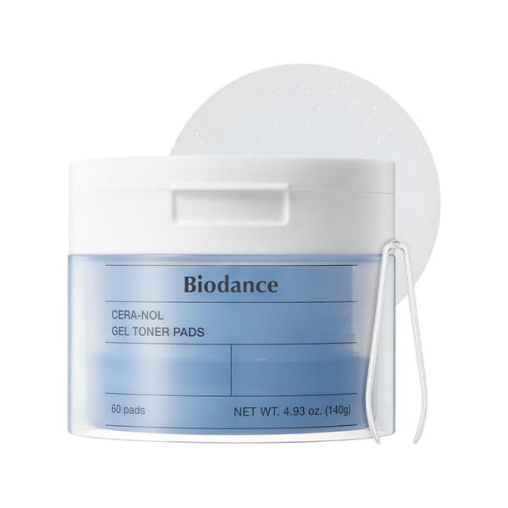 Biodance, Cera-Mol Gel Toner Pads 60 Pads