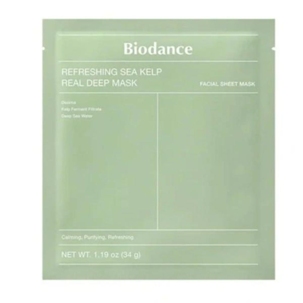 Biodance, Refreshing Sea Kelp Real Deep Mask X 1 34g