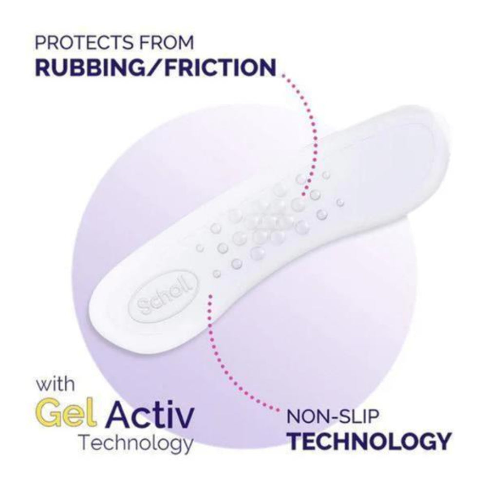 Scholl, Party Feet Invisible Gel Heel Shields