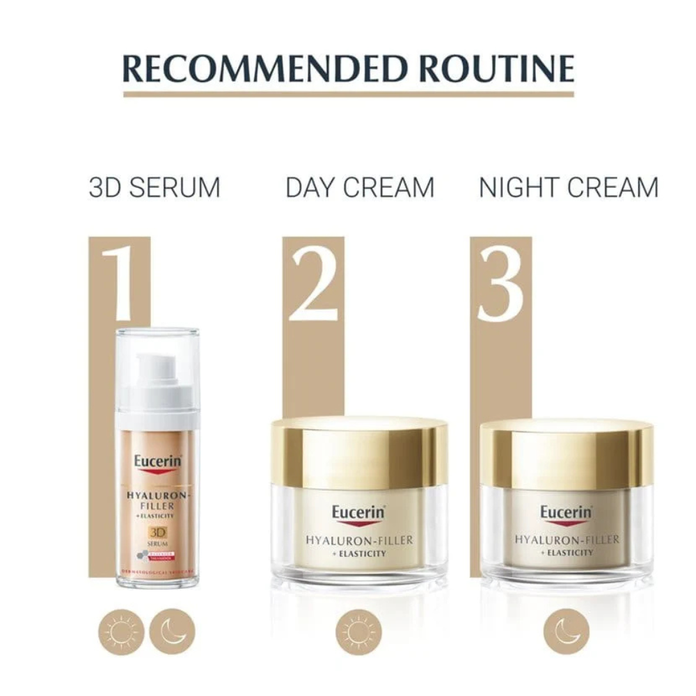 Eucerin®, Hyaluron Filler & Elasticity Filler Day Cream SPF30 50ml