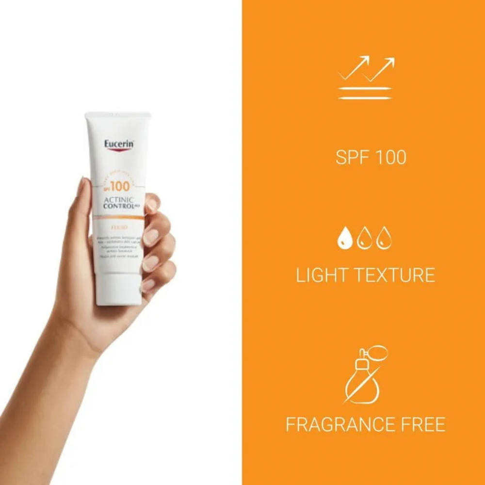 Eucerin®, Sun Actinic Control MD Fluid SPF100 80ml