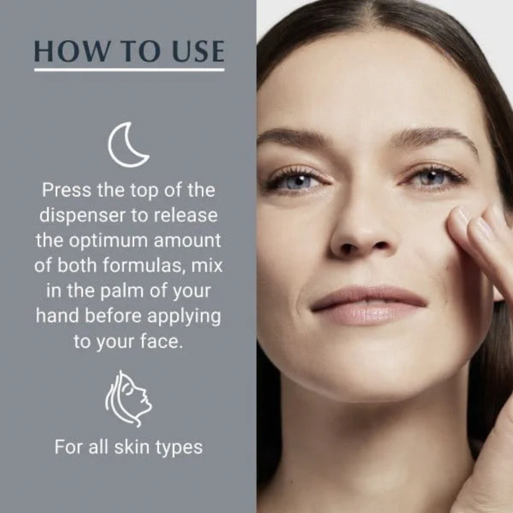 Eucerin®, HYALURON-FILLER Night Peeling & Serum Booster Double Chamber 2x15ml