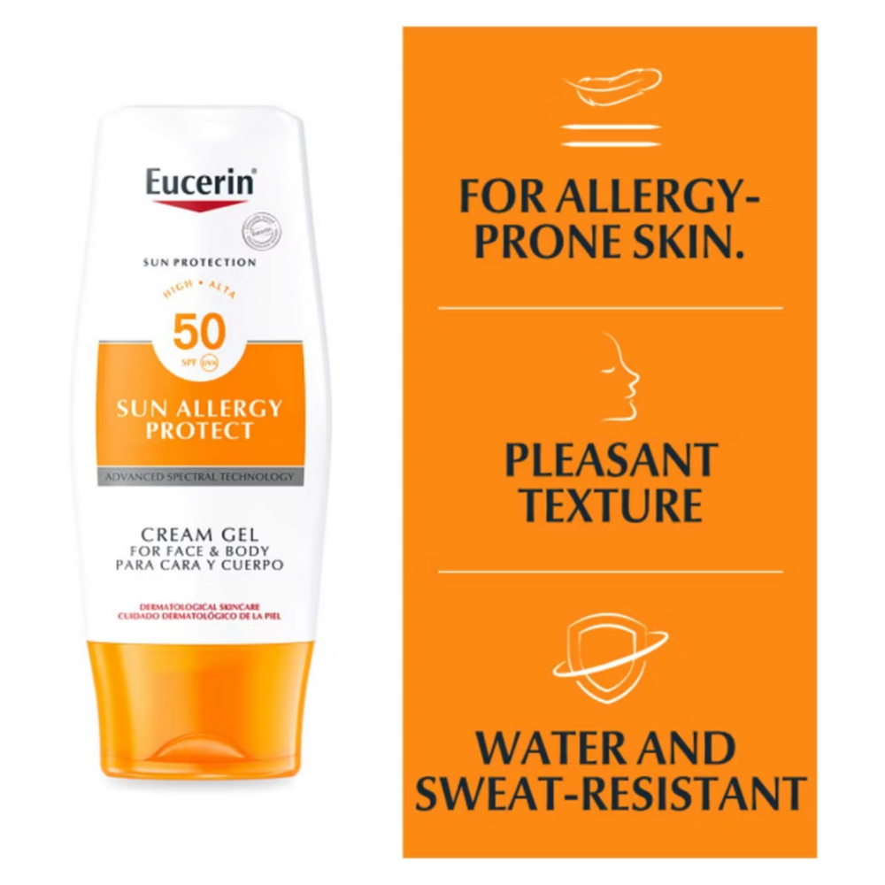 Eucerin®, Sun Allergy Protect Cream Gel SPF50 150ml