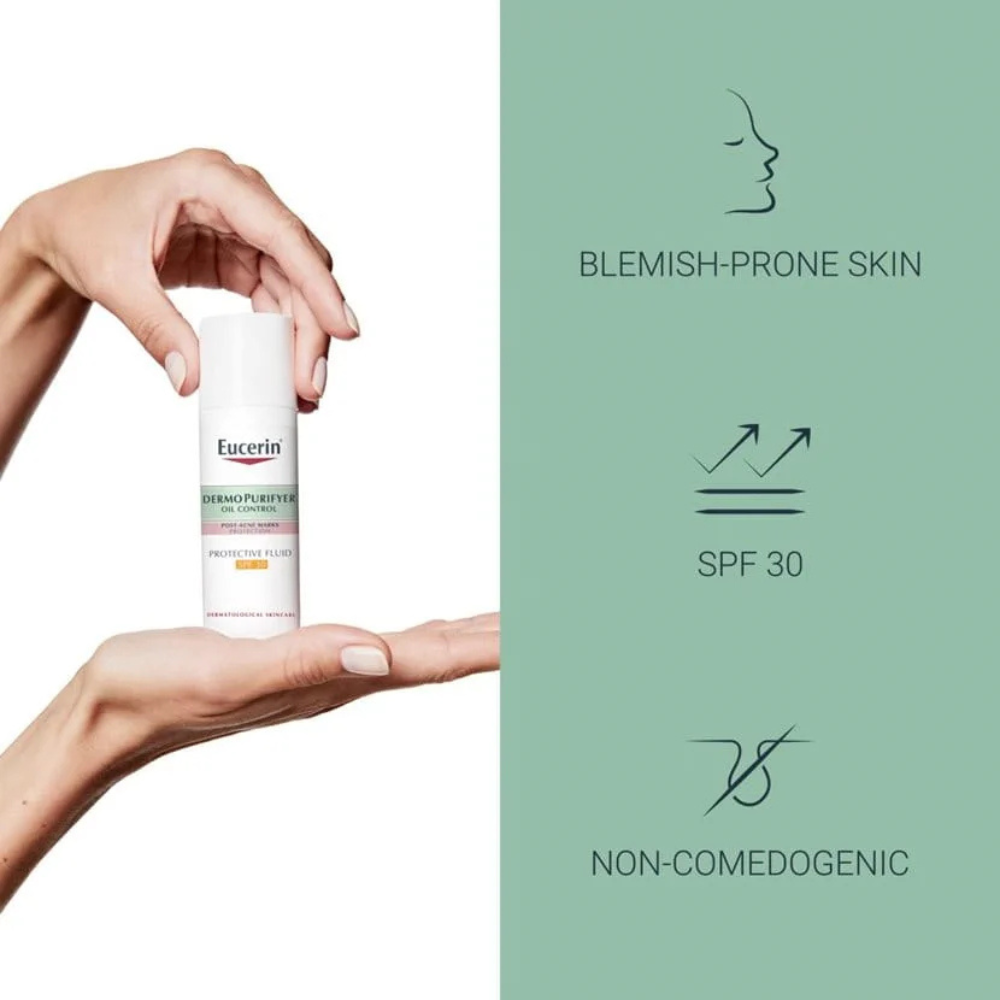 Eucerin®, Dermo Purifyer Protective Fluid SPF30 50ml