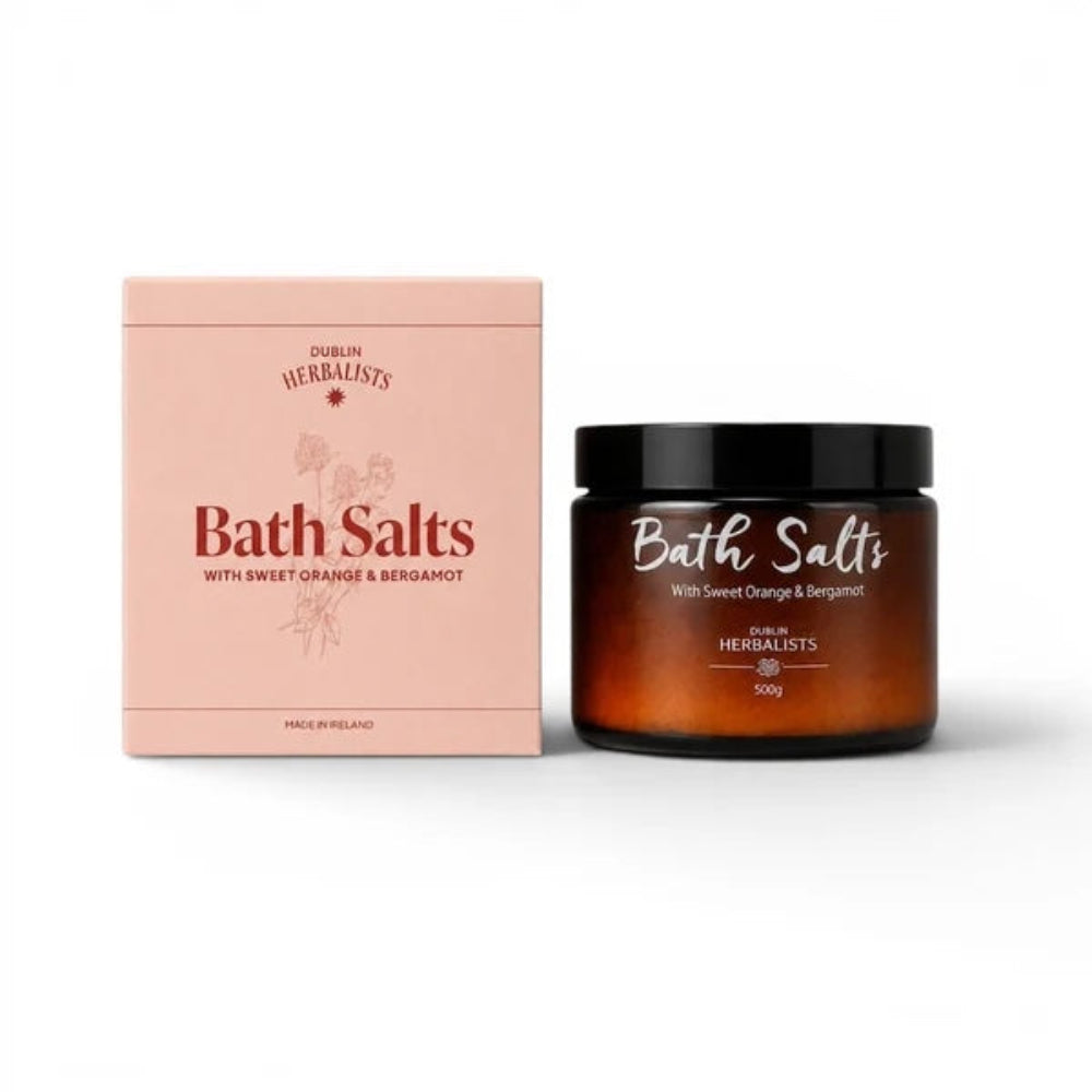 Dublin Herbalists Bath Salts Sweet Orange & Bergamot 500g