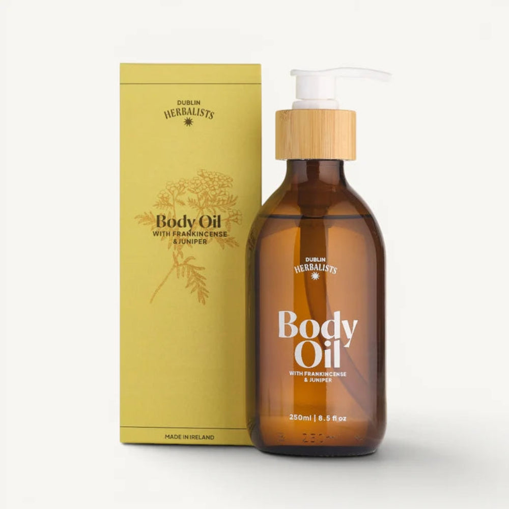 Dublin Herbalists, Natural Body Oil with Frankincense & Juniper Berry Body oil 250ml