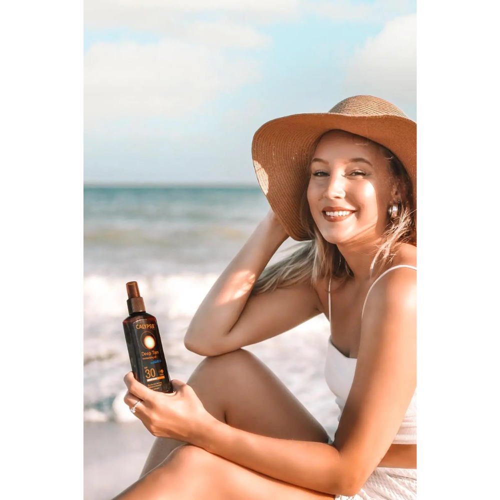 Calypso®, Deep Tan Moisturising Oil SPF15 Spray 200ml