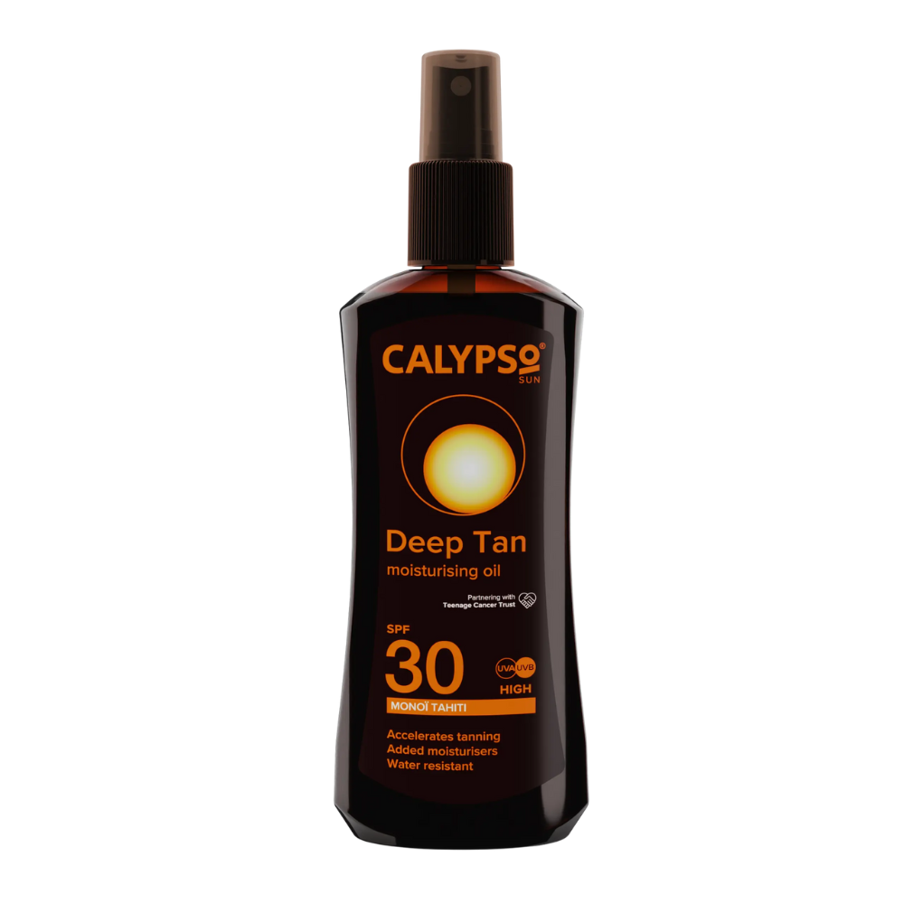 Calypso®, Deep Tan Moisturising Oil SPF30 Spray 200ml