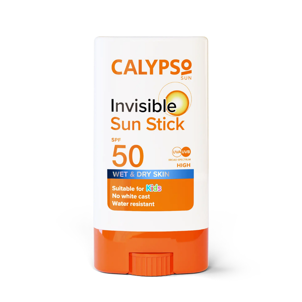 Calypso®, Invisible Sun Stick SPF50 Wet & Dry Skin 15g