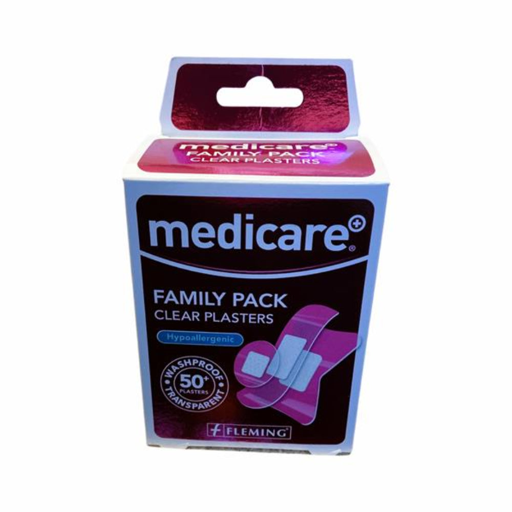 Medicare, Transparent Plasters Family Pack 50s