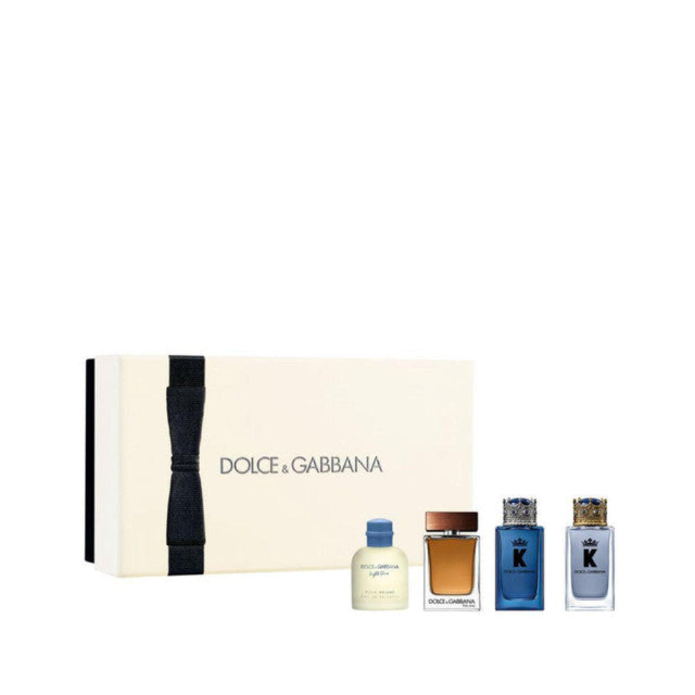 Dolce & Gabbana 4 PC Mini Gift Set by Dolce & Gabbana for Men