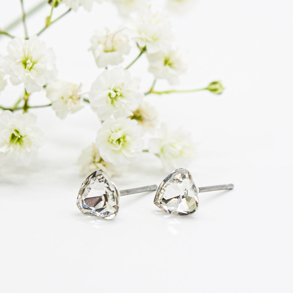 Earsense, Crystal Heart Studs