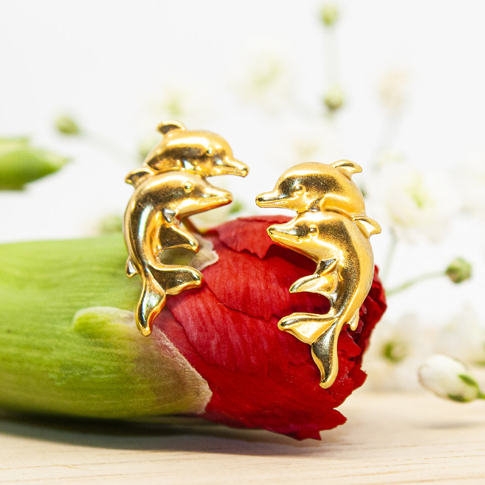 Earsense, Gold Dolphin Studs