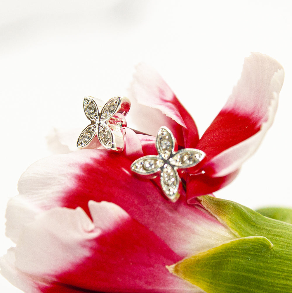 Earsense, Silver Flower Studs