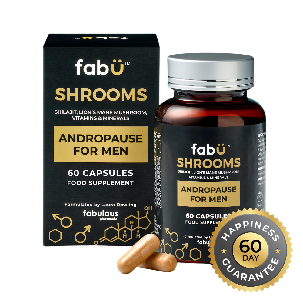fabÜ, SHROOMS Andropause For Men 60 Capsules