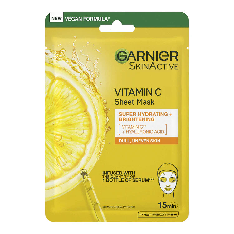 Garnier Skin Active Vit C Sheet Mask 28g