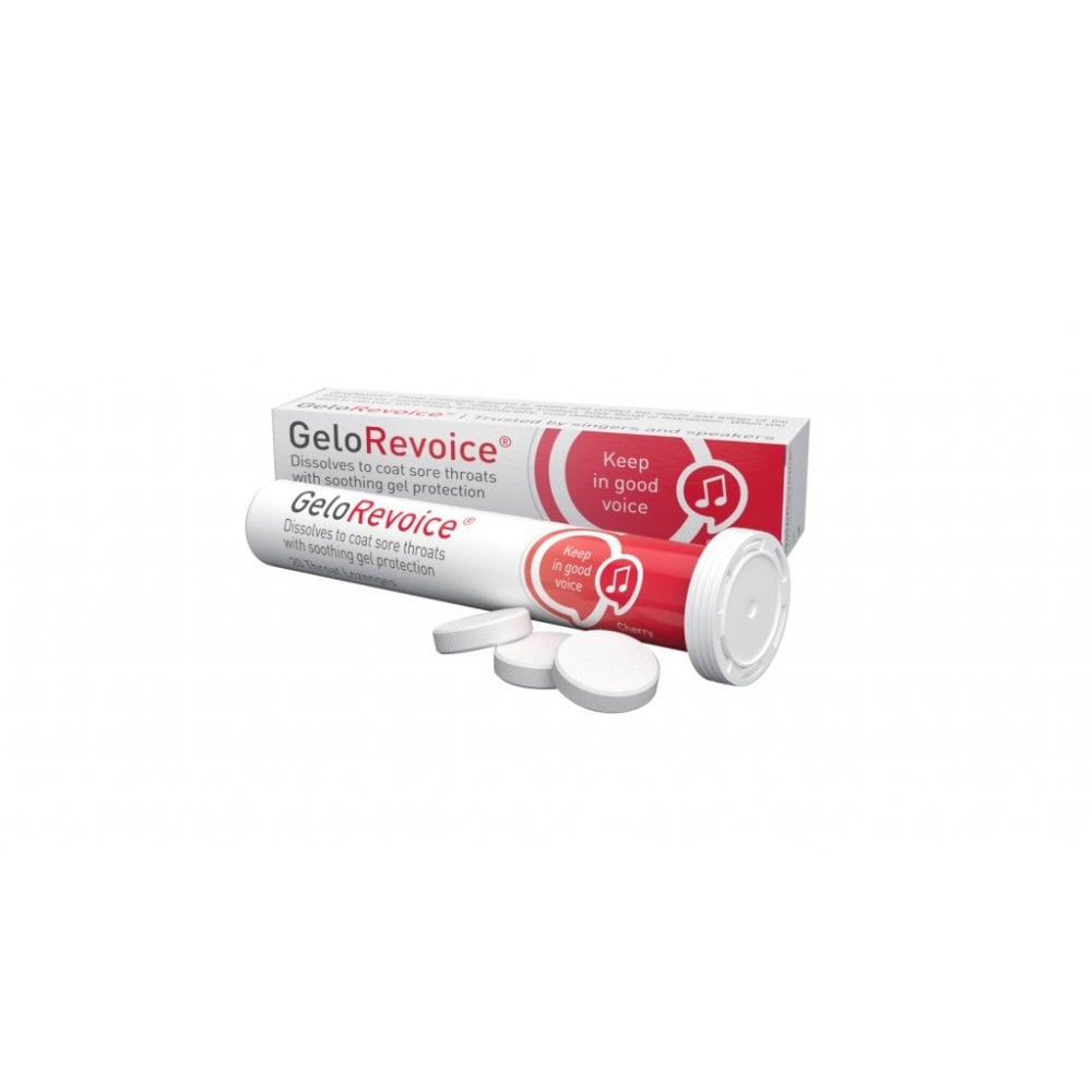 Gelorevoice Throat Lozenges Cherry