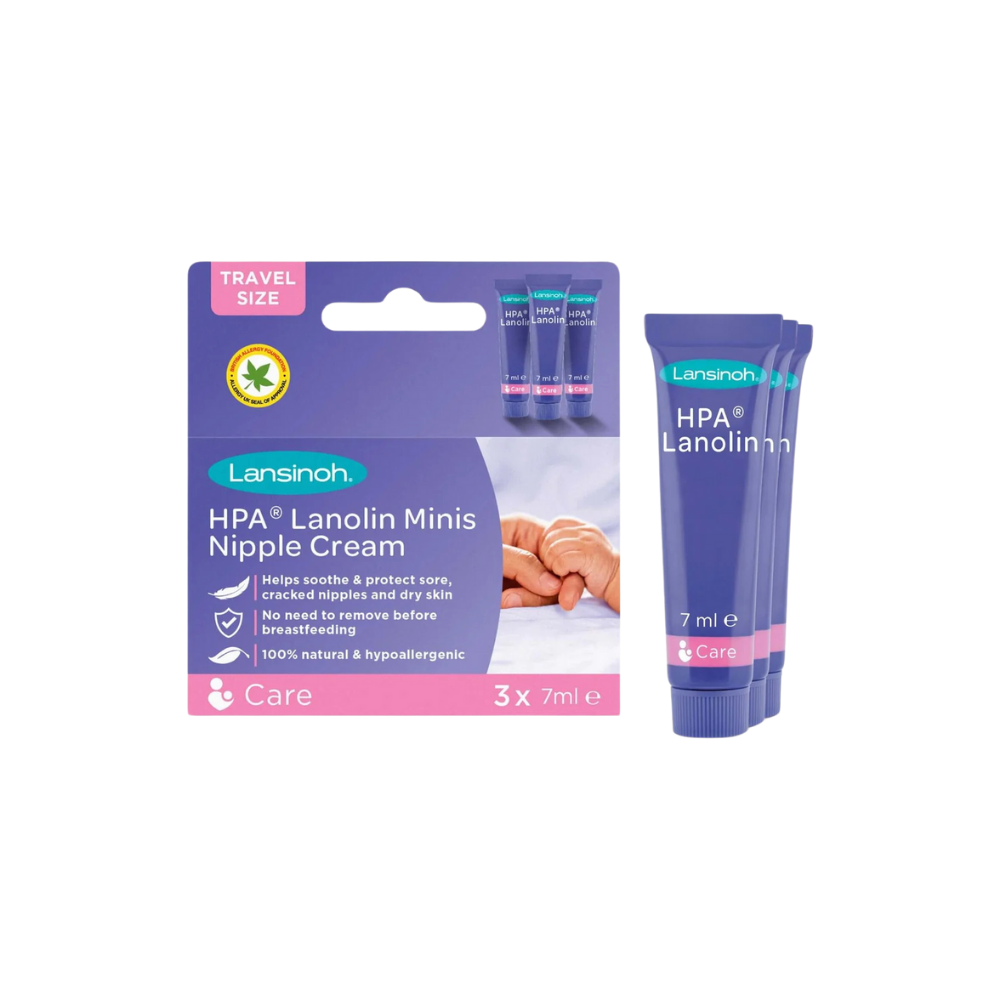 Lansinoh®, HPA® Lanolin Nipple Cream Travel Size 3 x 7ml