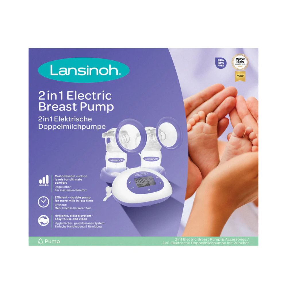 Lansinoh®, 2-in-1 Double Electric Breast Pump