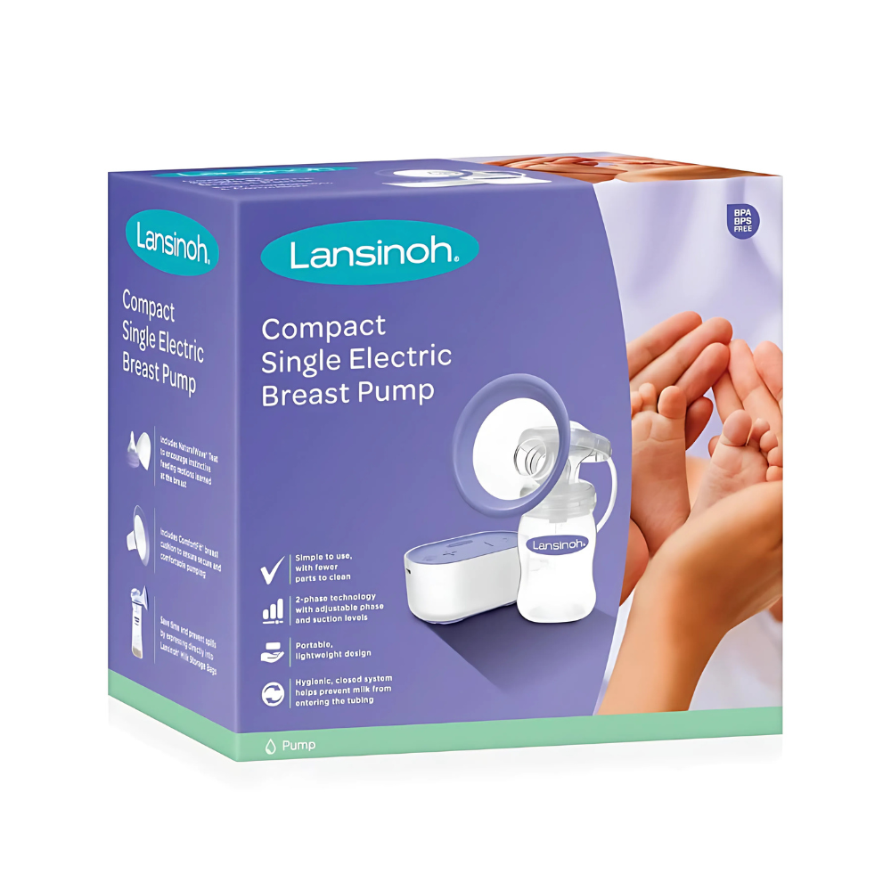 Lansinoh®, Compact Single Electric Breast Pump & Collector Set
