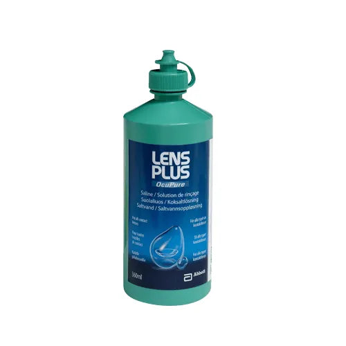 Lens Plus OcuPure Saline Solution 360ml