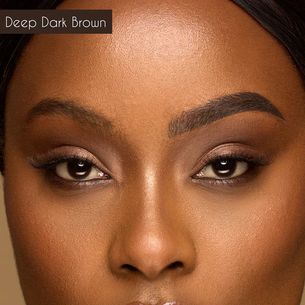 BPerfect, Mrs Glam Carved Out Duo Brow Carving Pen Deep Brown BPE0738