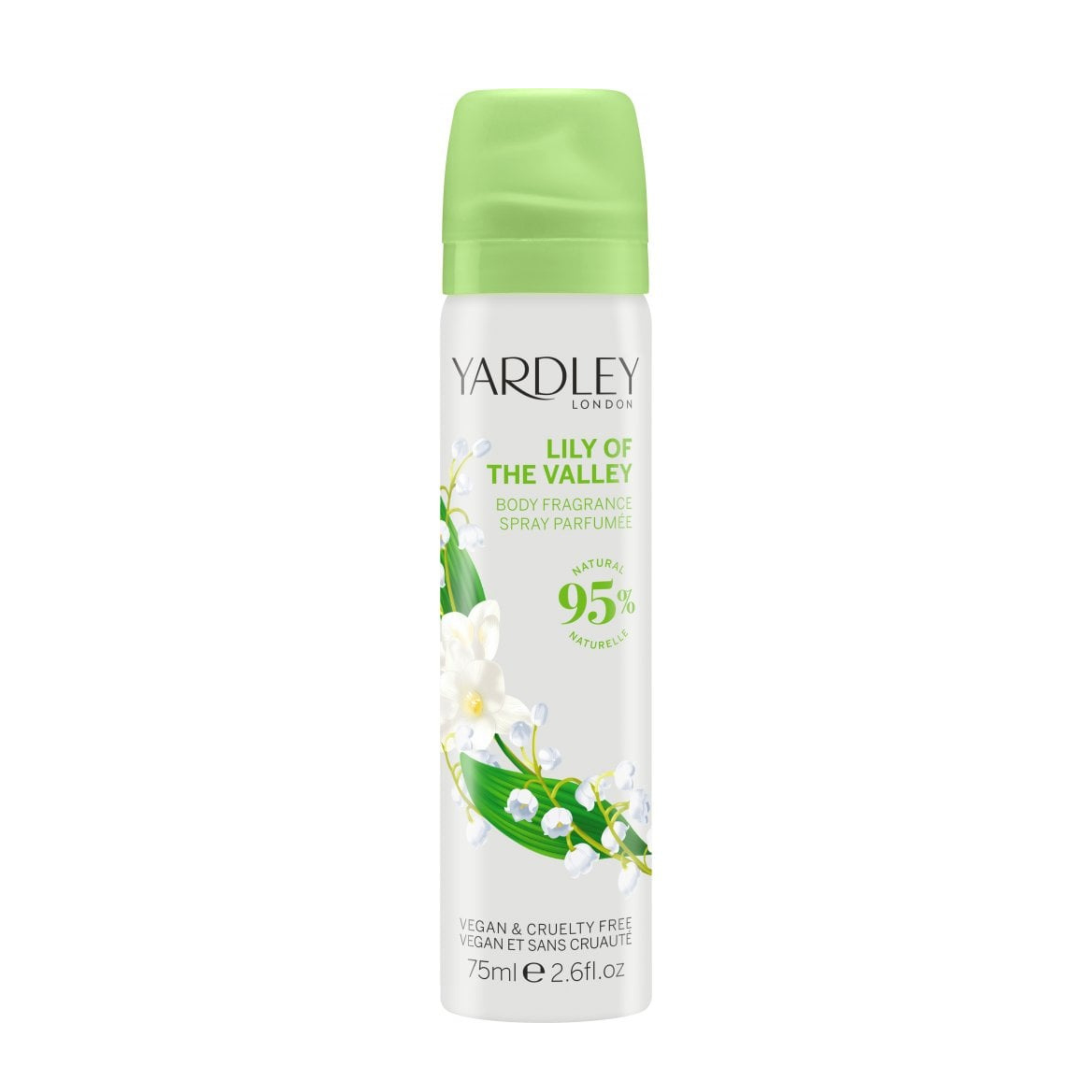 Yardley, Lily Of The Valley Body 75ml Spray