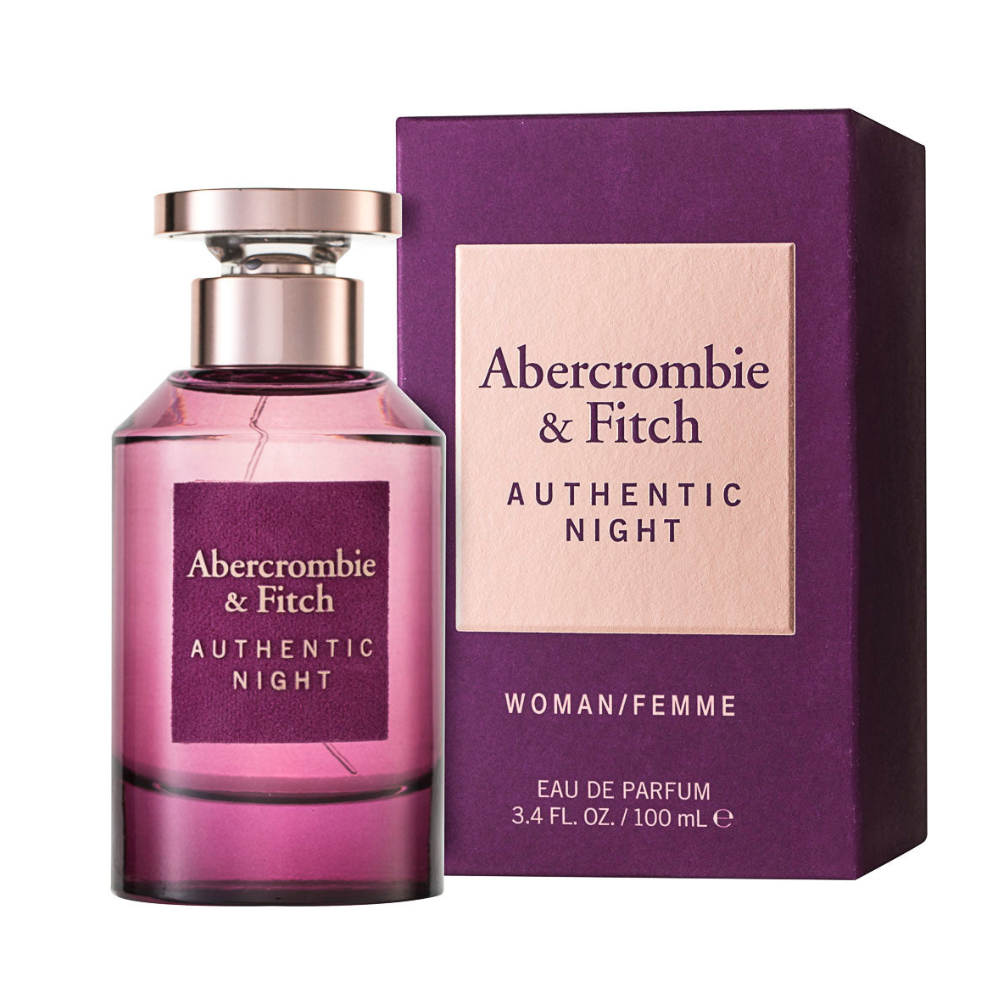 Abercrombie & Fitch, Authentic Night Ladies 100ml EDP Spray