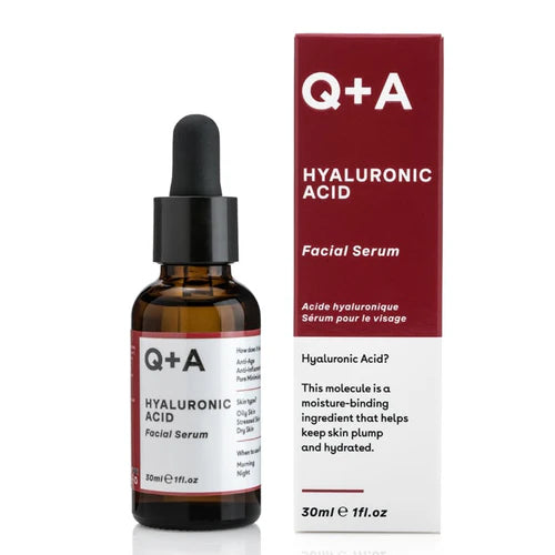 Q + A ,Hyaluronic Acid Facial Serum 30ml
