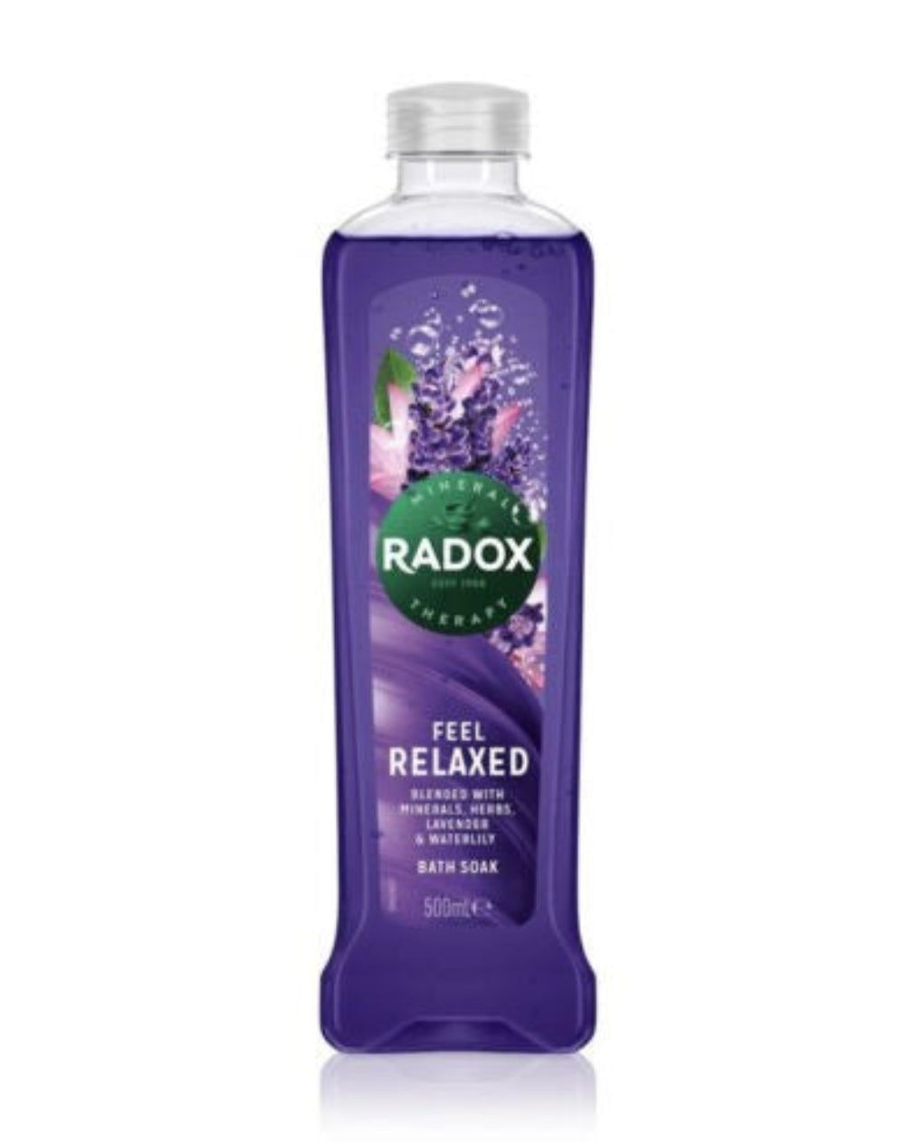 Radox Feel Relaxed Lavender & Waterlily Bath Soak 500ml