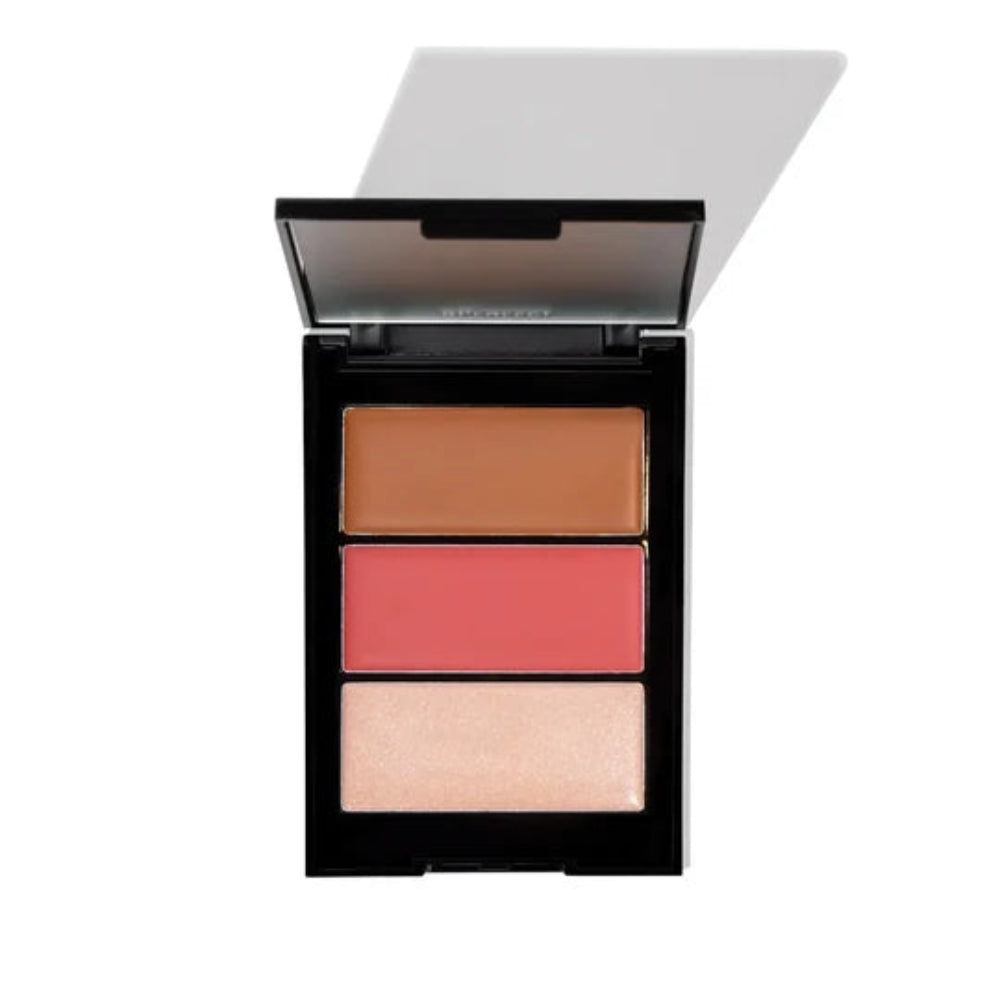 BPerfect Cosmetics, Shaded Cream Face Trio Light Medium