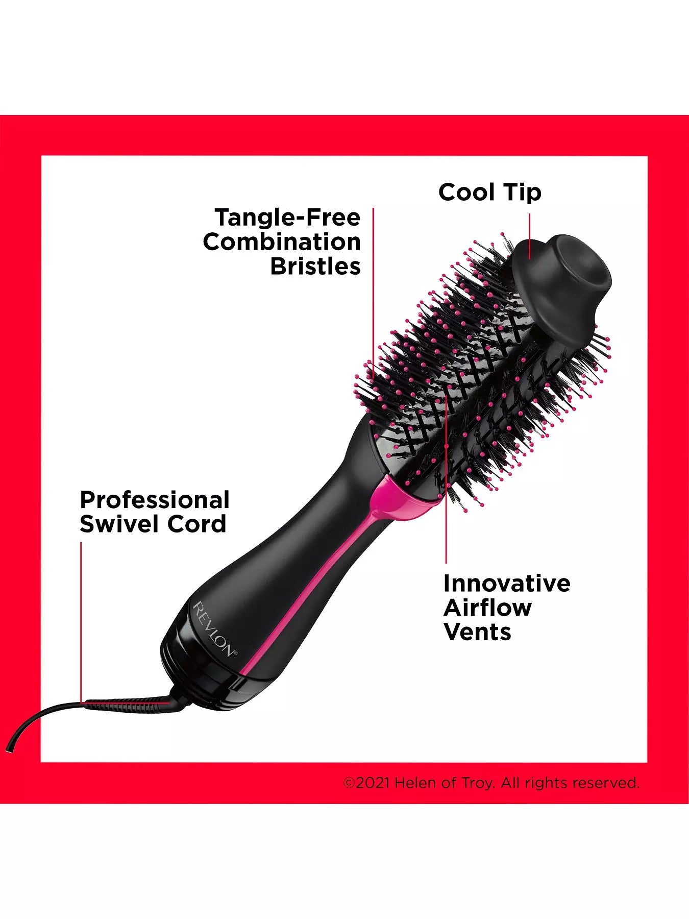 Revlon, One Step Dryer & Volumiser Black