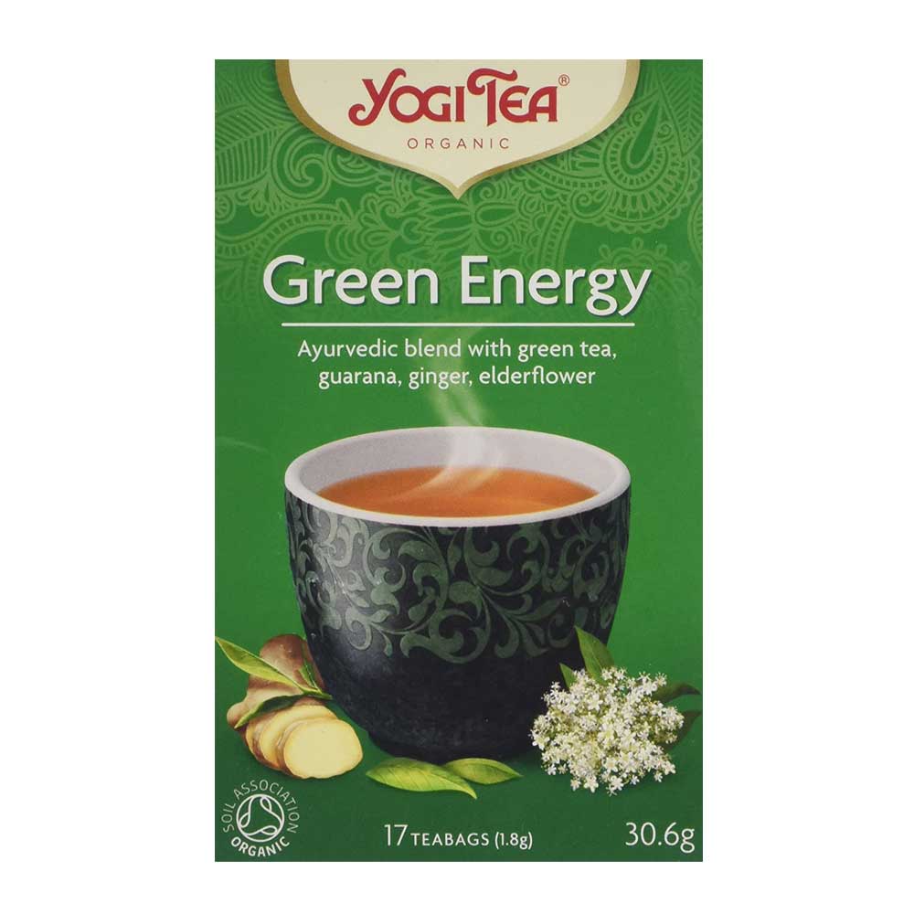 Yogi Tea, Green Energy Teabags 17 Teabags