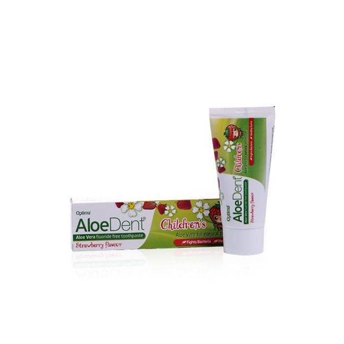 Aloe Dent, Children's Aloe Vera Toothpaste Fluoride Free 50ml