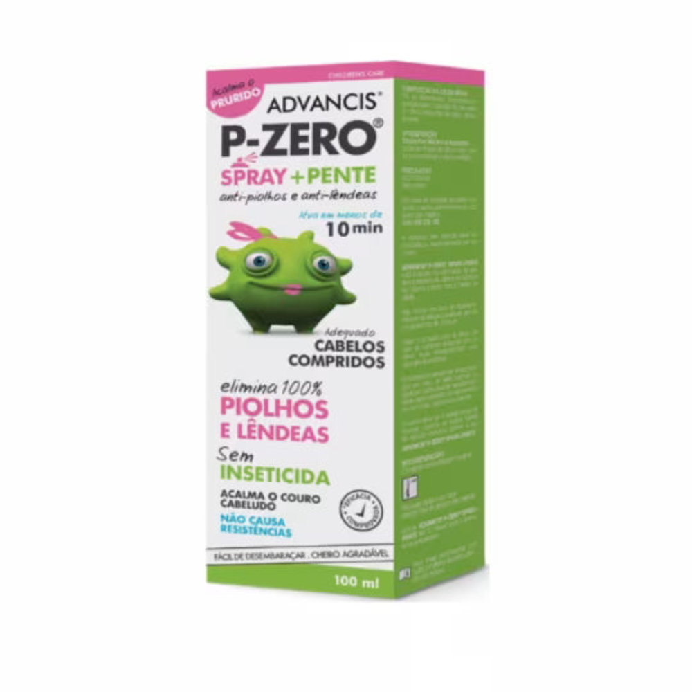 Advancis, P-Zero Spray + Comb Anti-lice 100ml