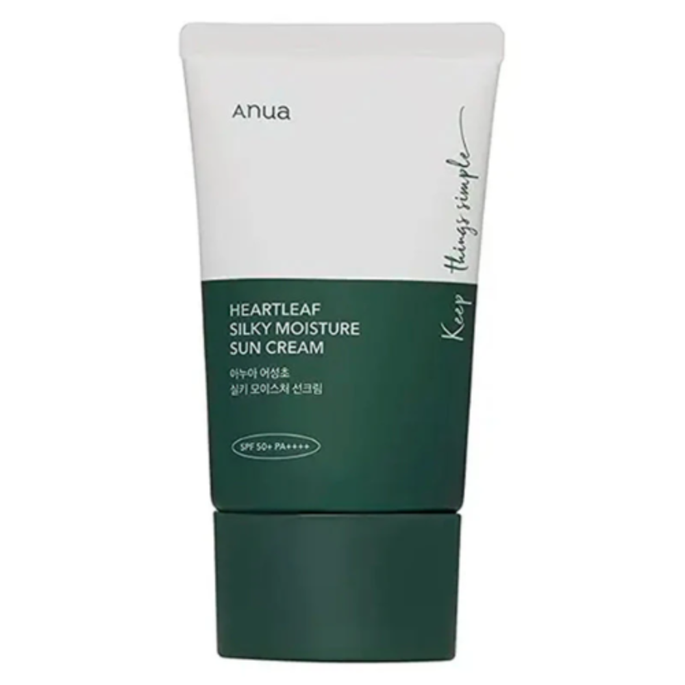 Anua, Heartleaf Silky Moisture Sun Cream SPF50+ 50ml