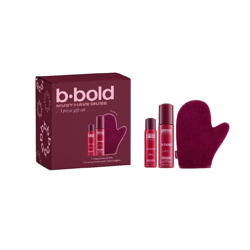 bBold, Must Have Muse Super Dark 3pc Tanning Gift Set