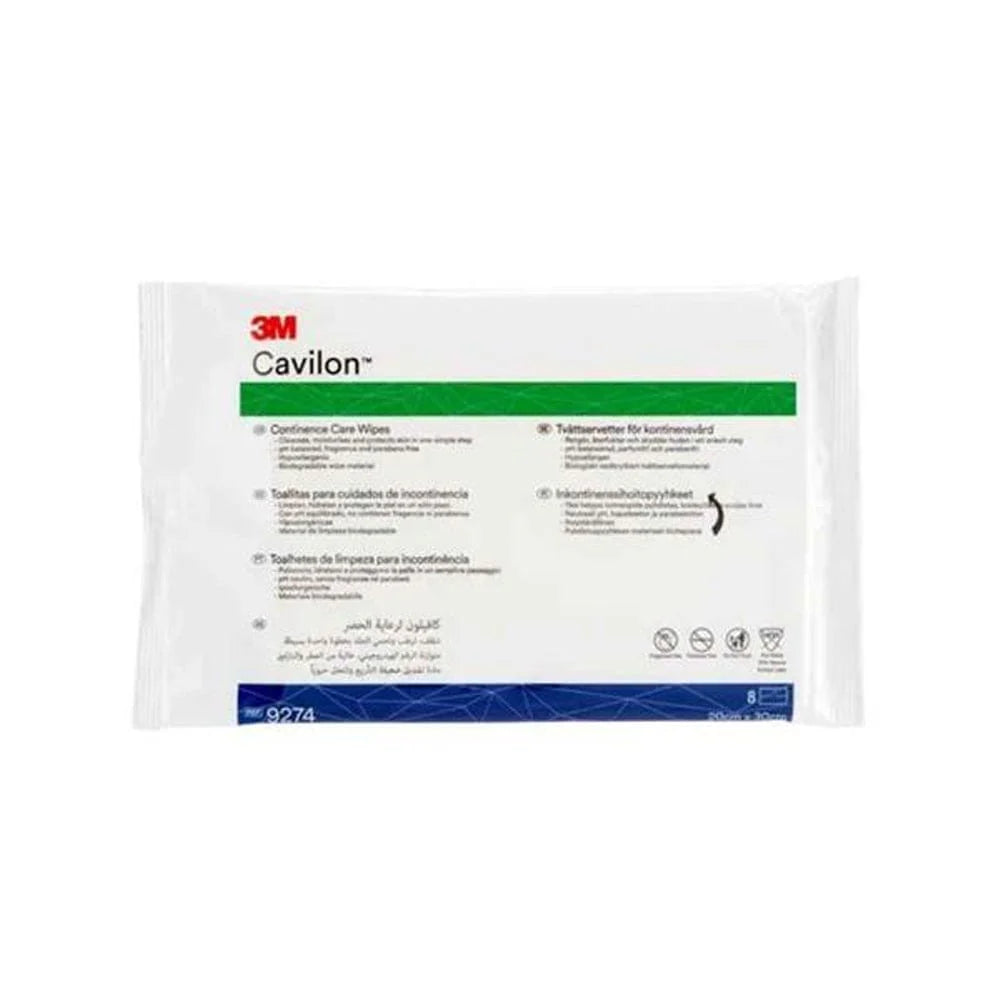 Cavilon, Continence Care Wipes 8 Pack