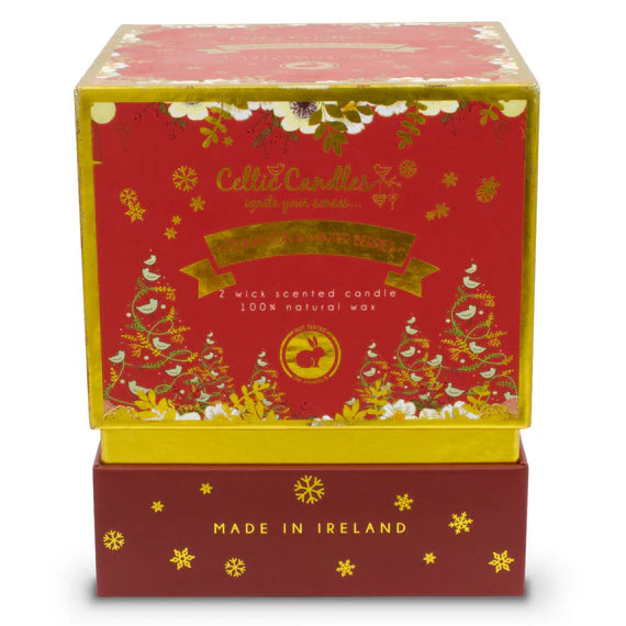 Celtic Candles, Cinnamon & Winter Berry Double Wick Candle