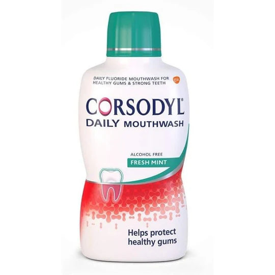 Corsodyl Daily Freshmint Alcohol Free 500ml